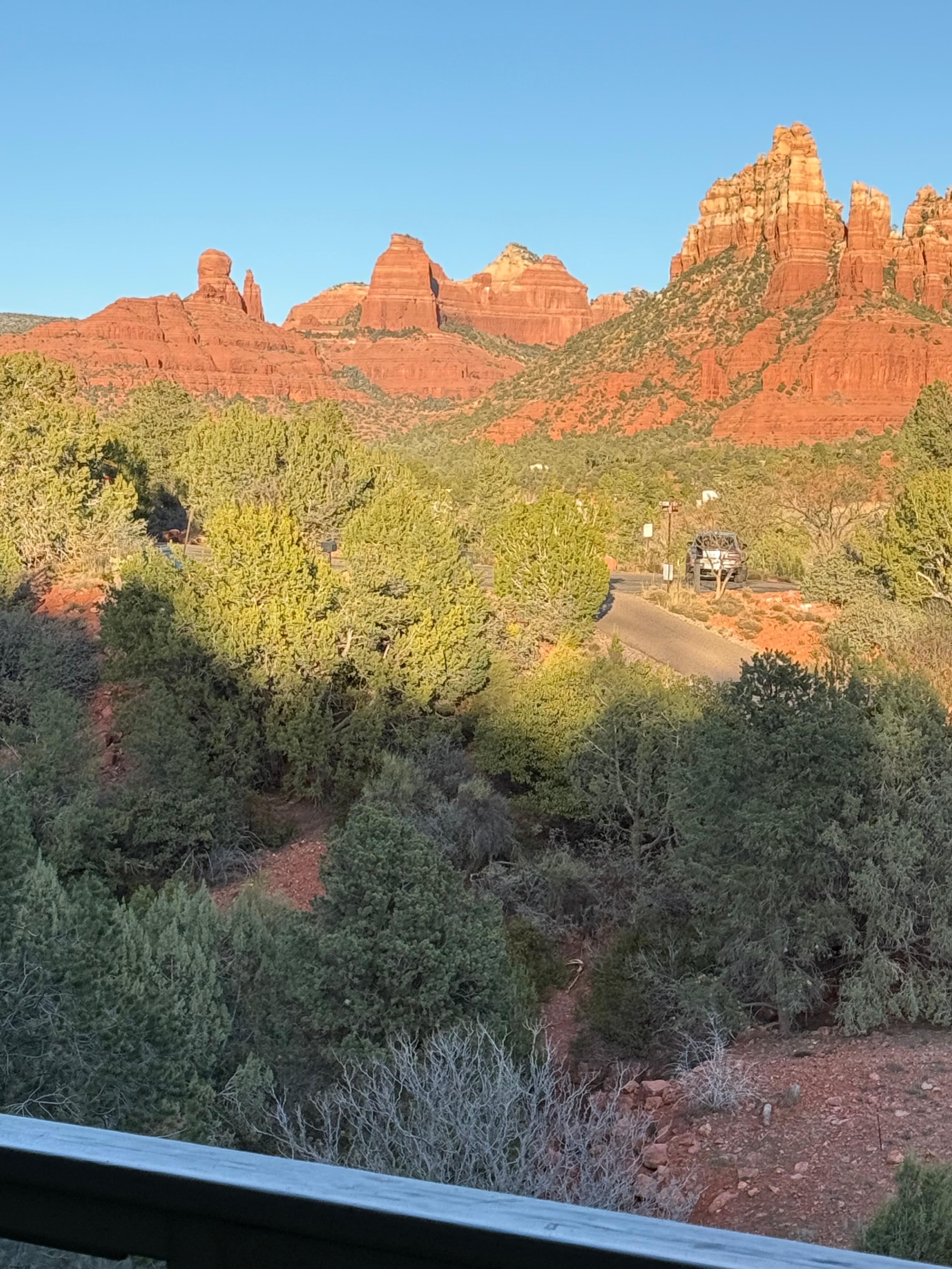 View from living room balcony.