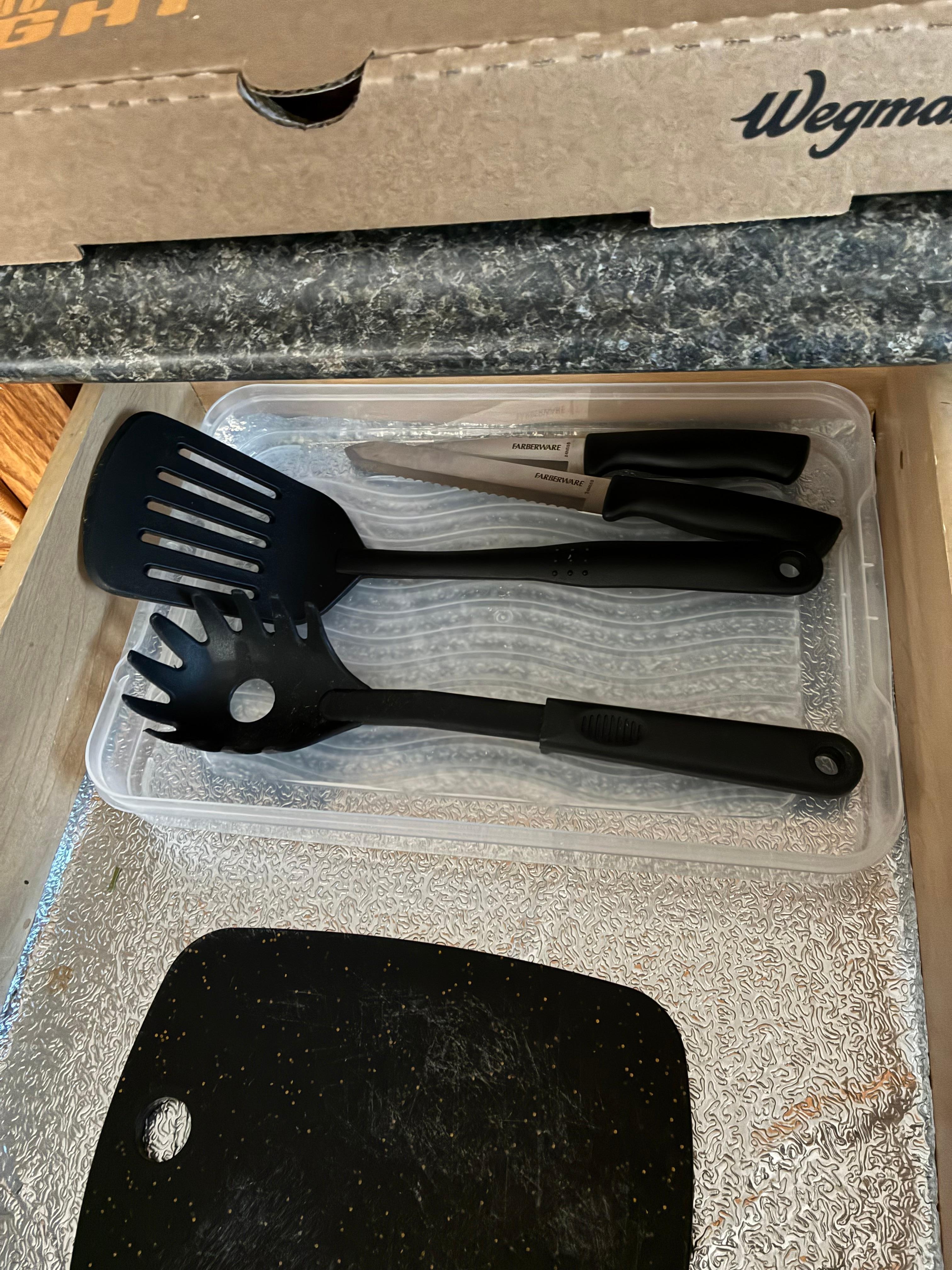 Only available utensils