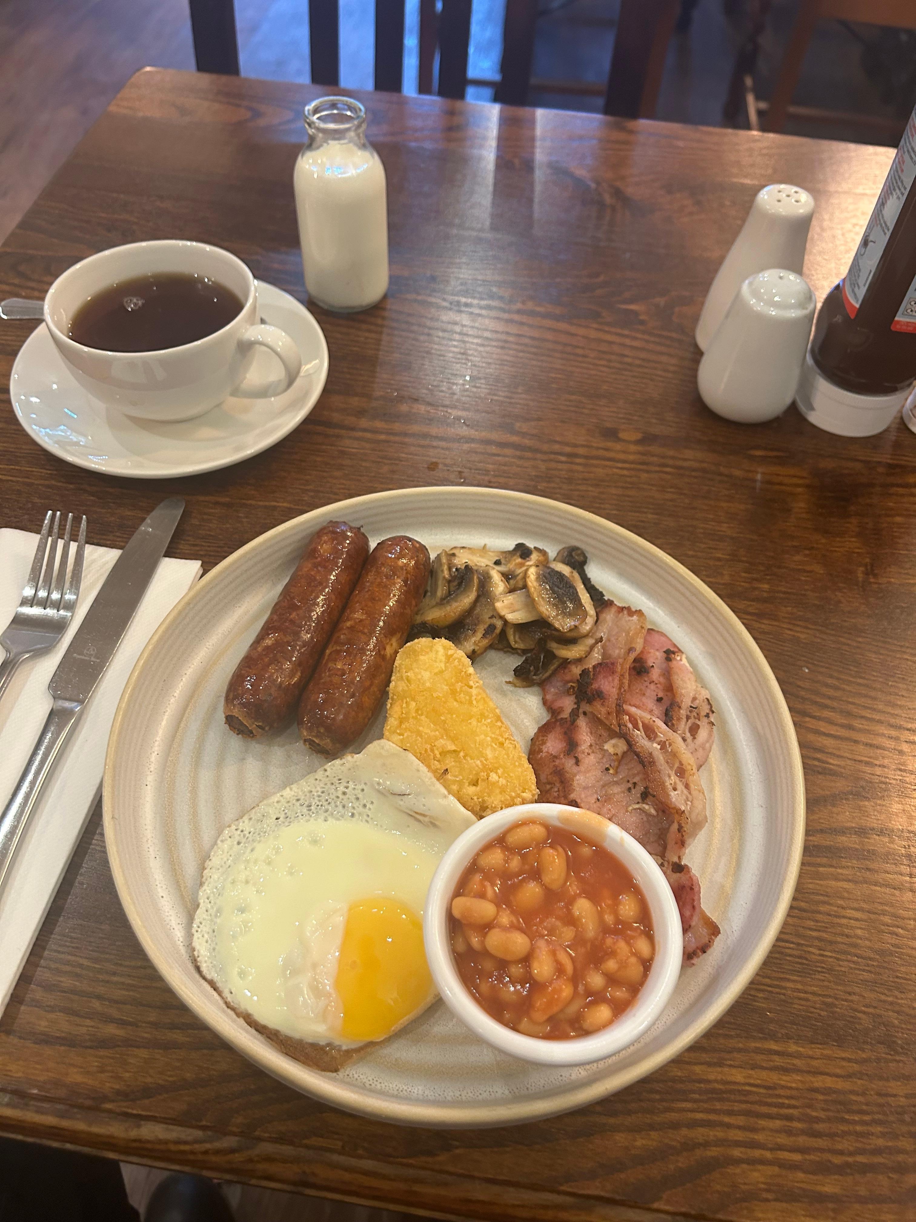Delicious full English 