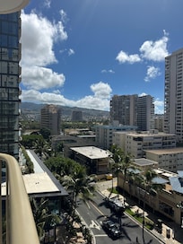 View from balcony