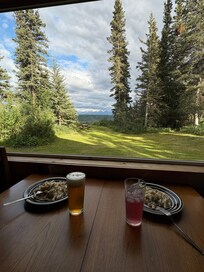 View from kitchen table