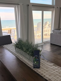 View from living room