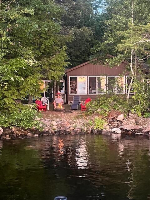 view from the dock