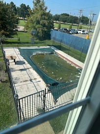 They care slightly more about the inside than they do the pool.