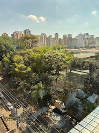 Vista do café da manhã