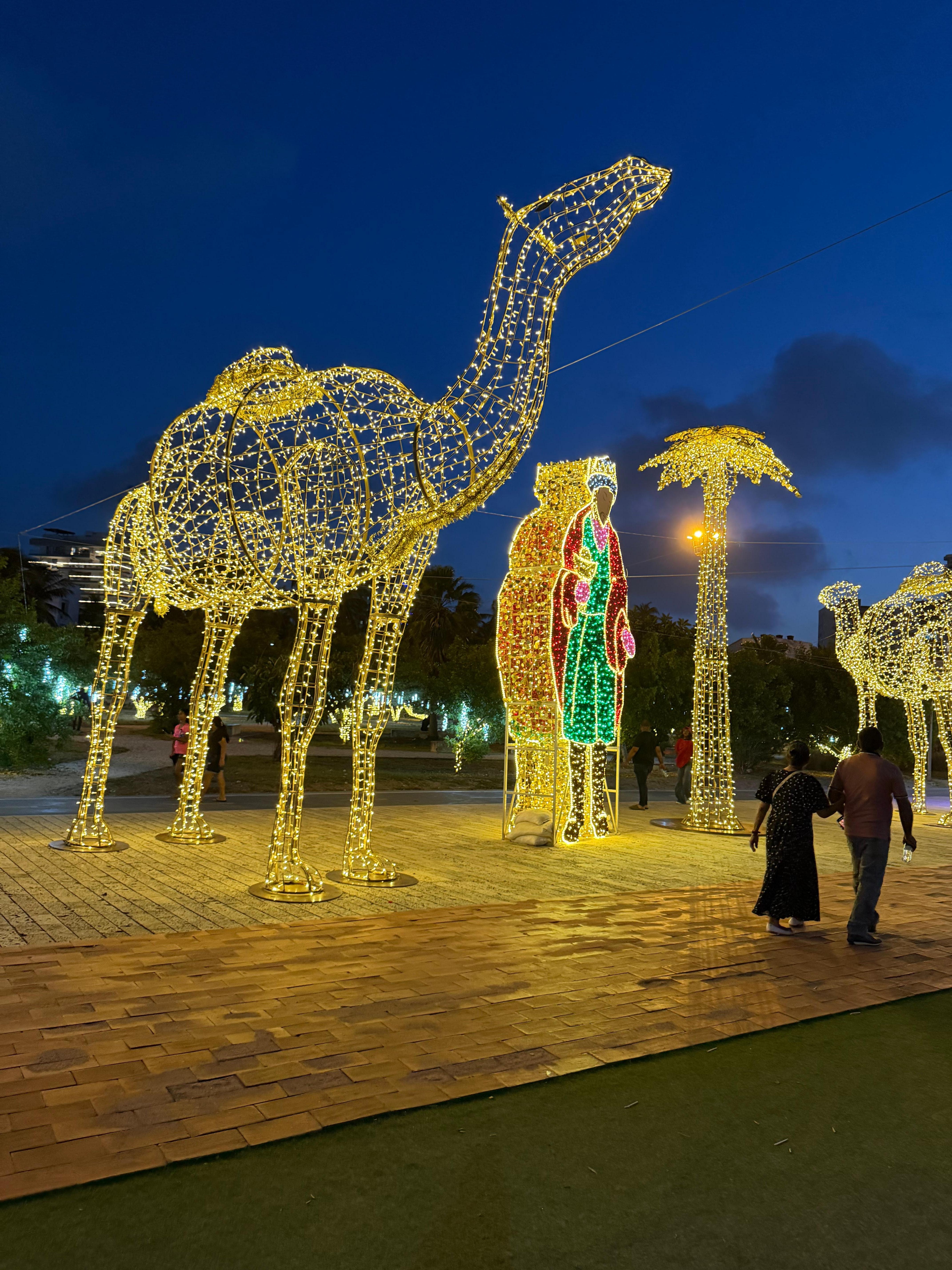 Lovely park and beach nearby.