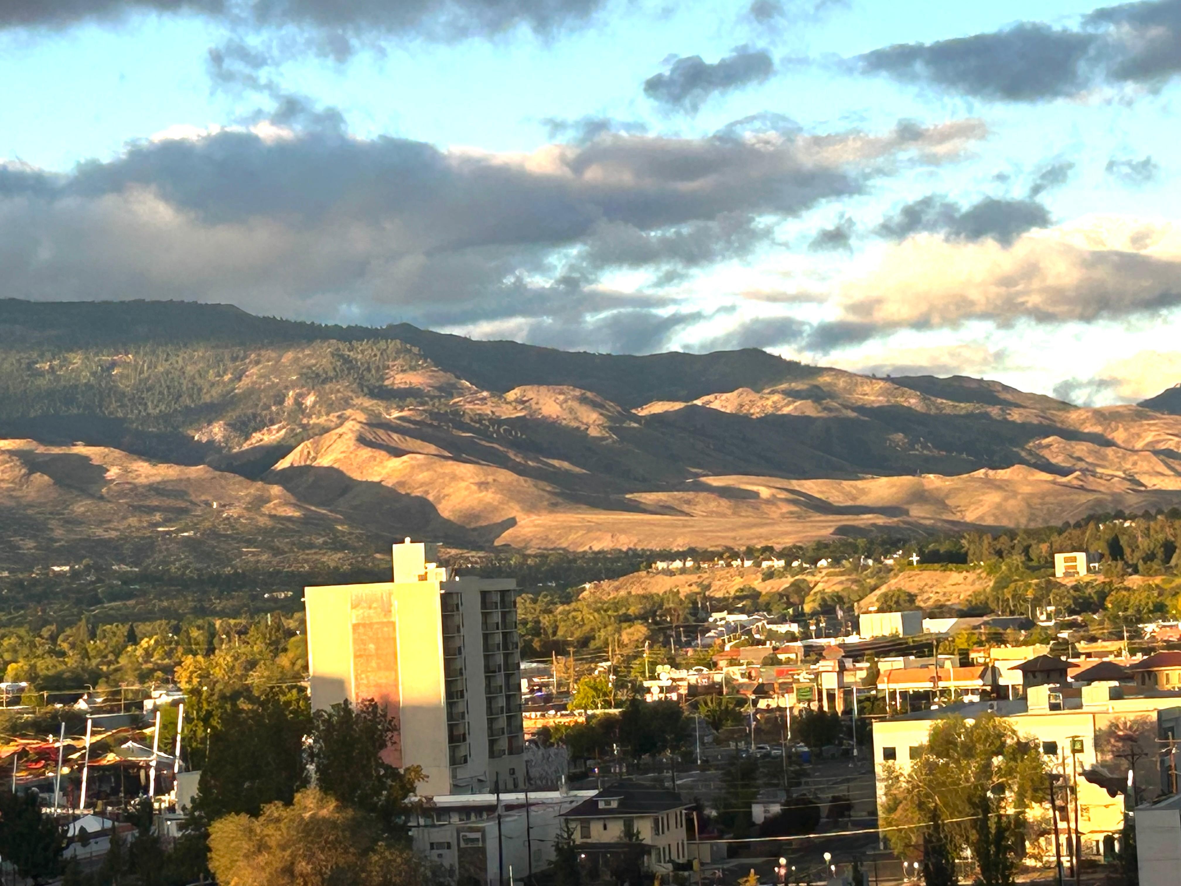 Beautiful view from my quiet room. 👍🏻