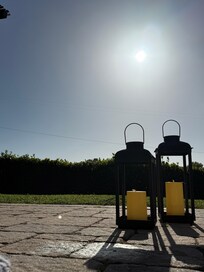 From the pool deck
