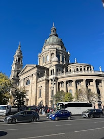 St. Stephens from corner of apartment.