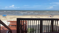 The view from our front balcony