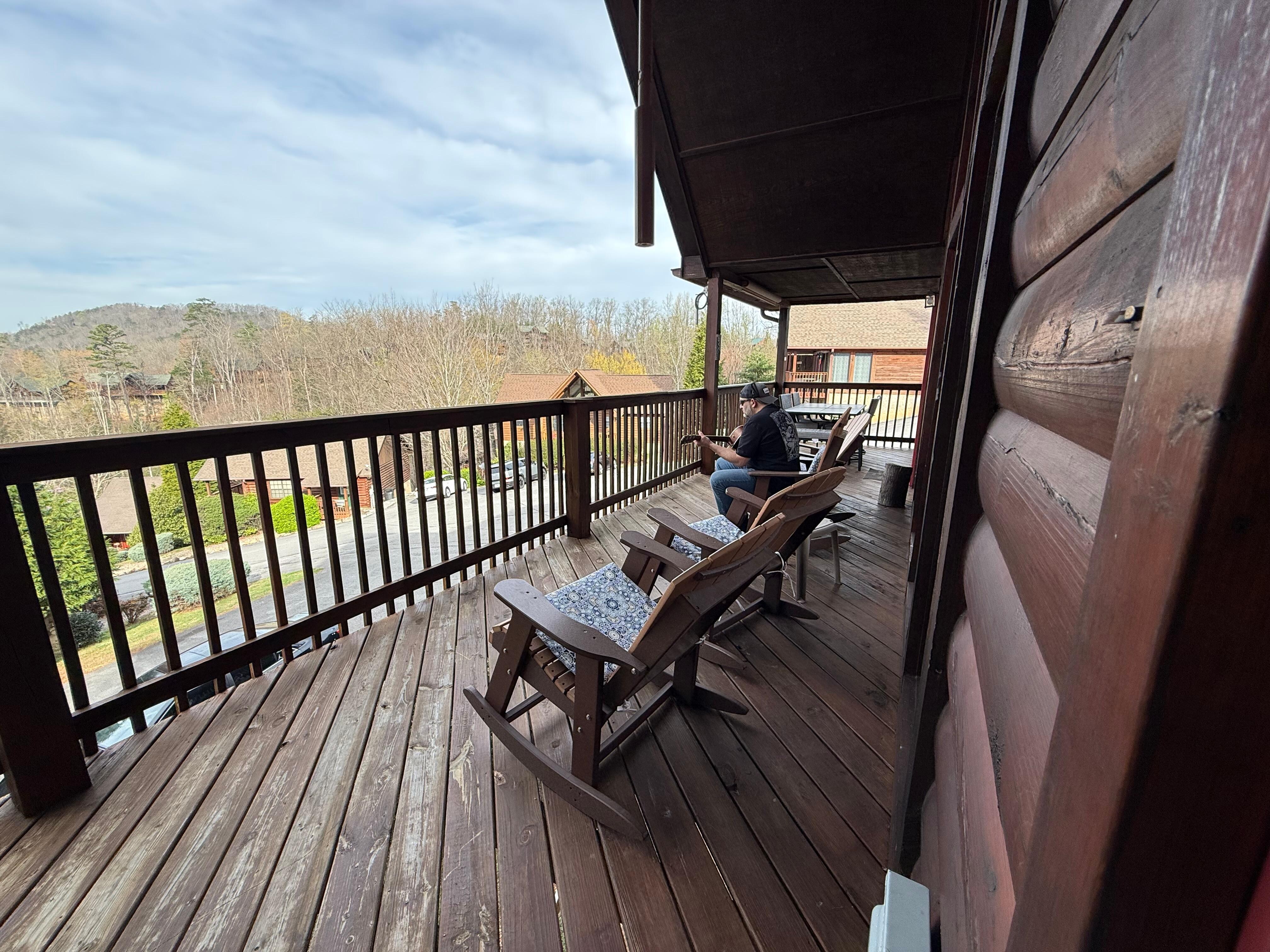 Relaxing deck to enjoy