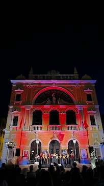 Croatian National Theatre entertainment on
Antifascist Struggle Day (22June). Theatre is nearby Best4 Stay.