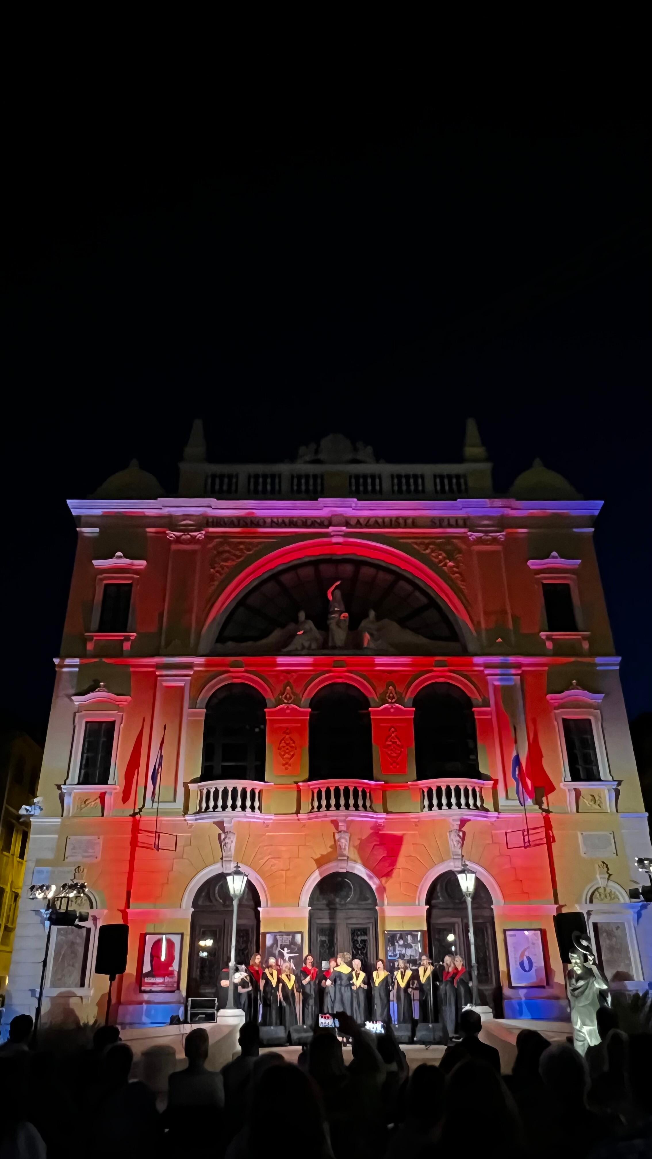 Croatian National Theatre entertainment on
Antifascist Struggle Day (22June). Theatre is nearby Best4 Stay.