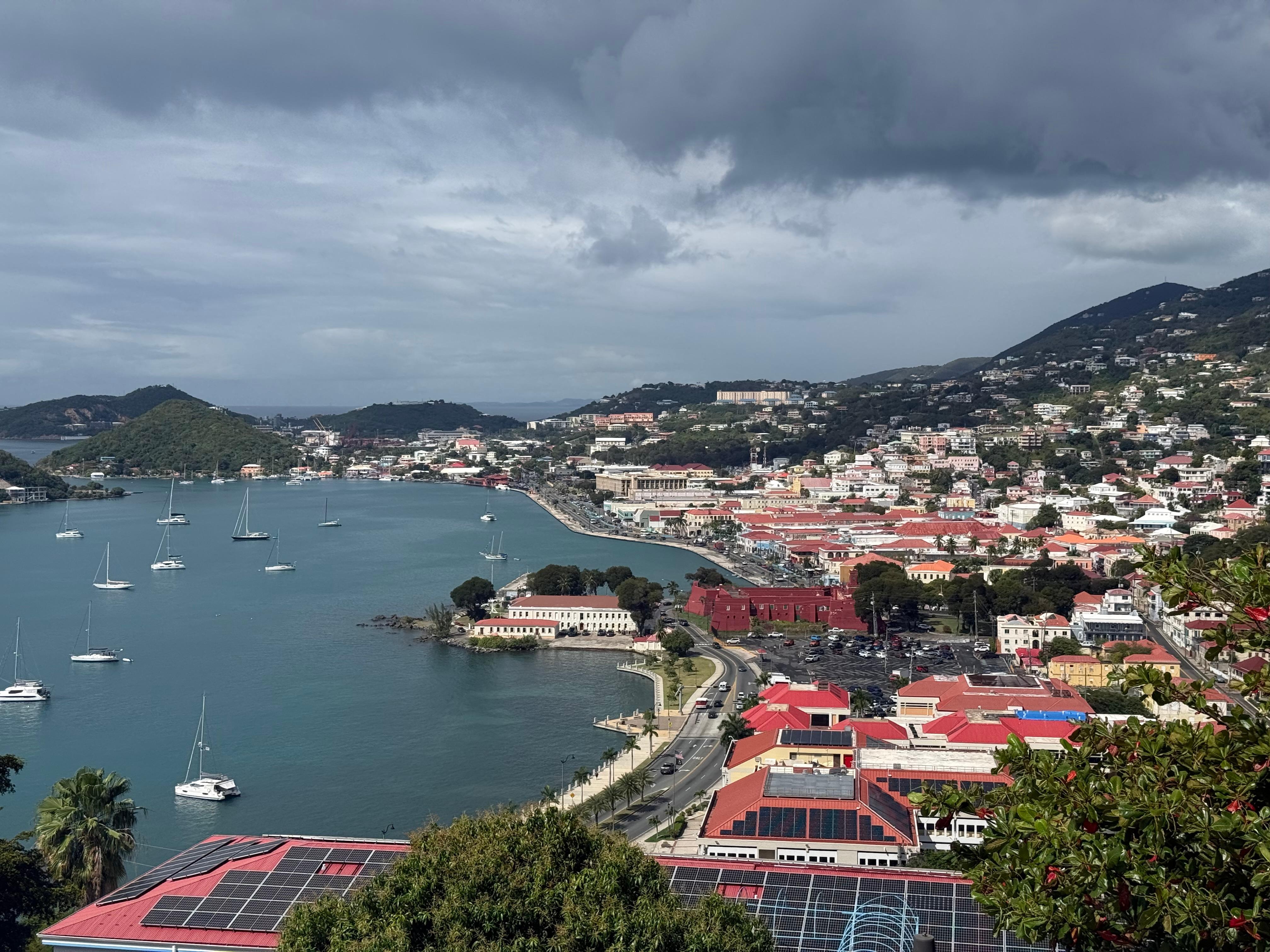 View from outside the room