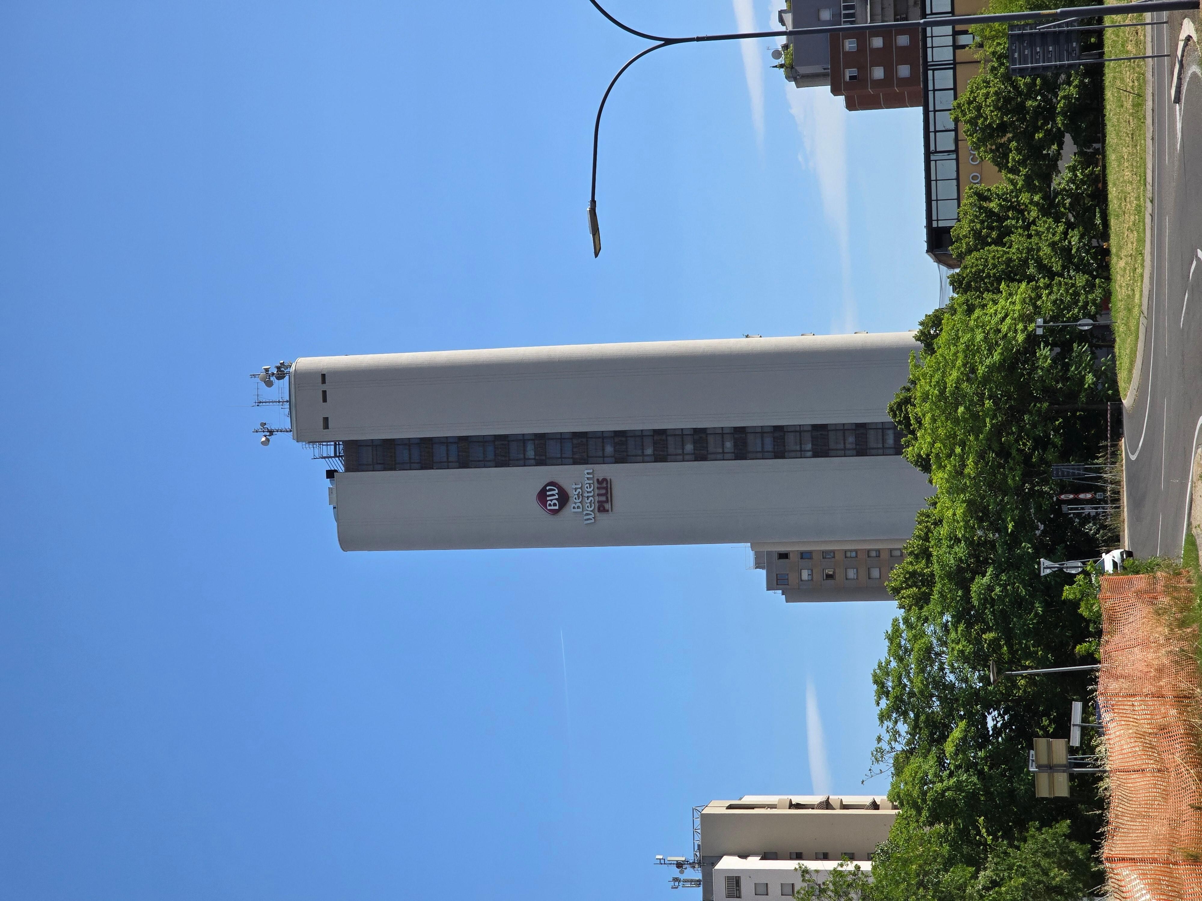 Best Western, from across the road 