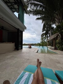 View from pool deck