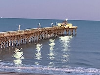 Night on the pier