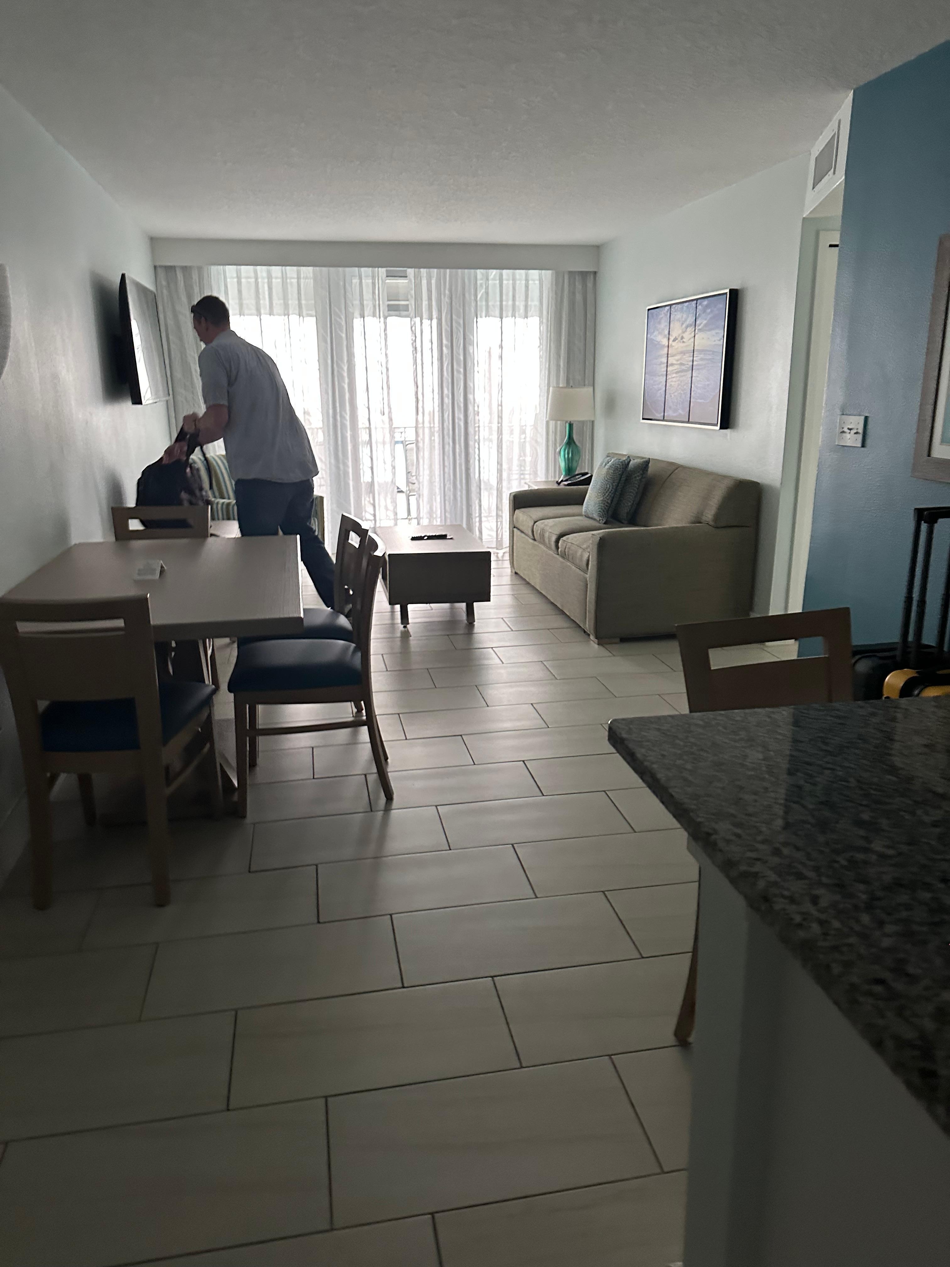 First steps into our room 