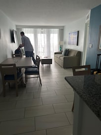 First steps into our room