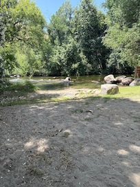The river on the property