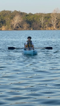 Son’s 1st time kayaking.