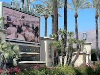Santa Anita Park across the street
