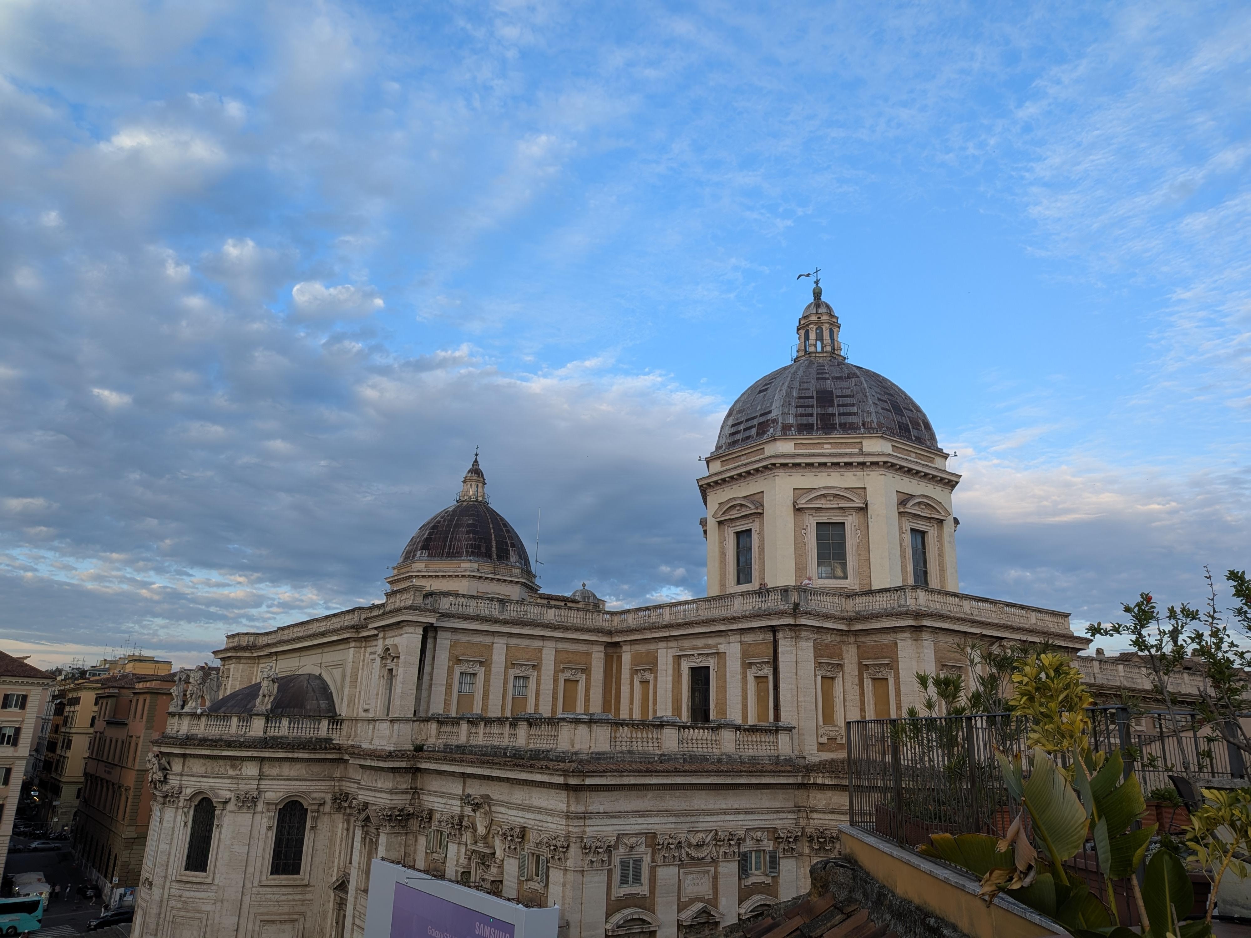 View from to rooftop bar!