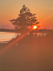 Sunset from our deck