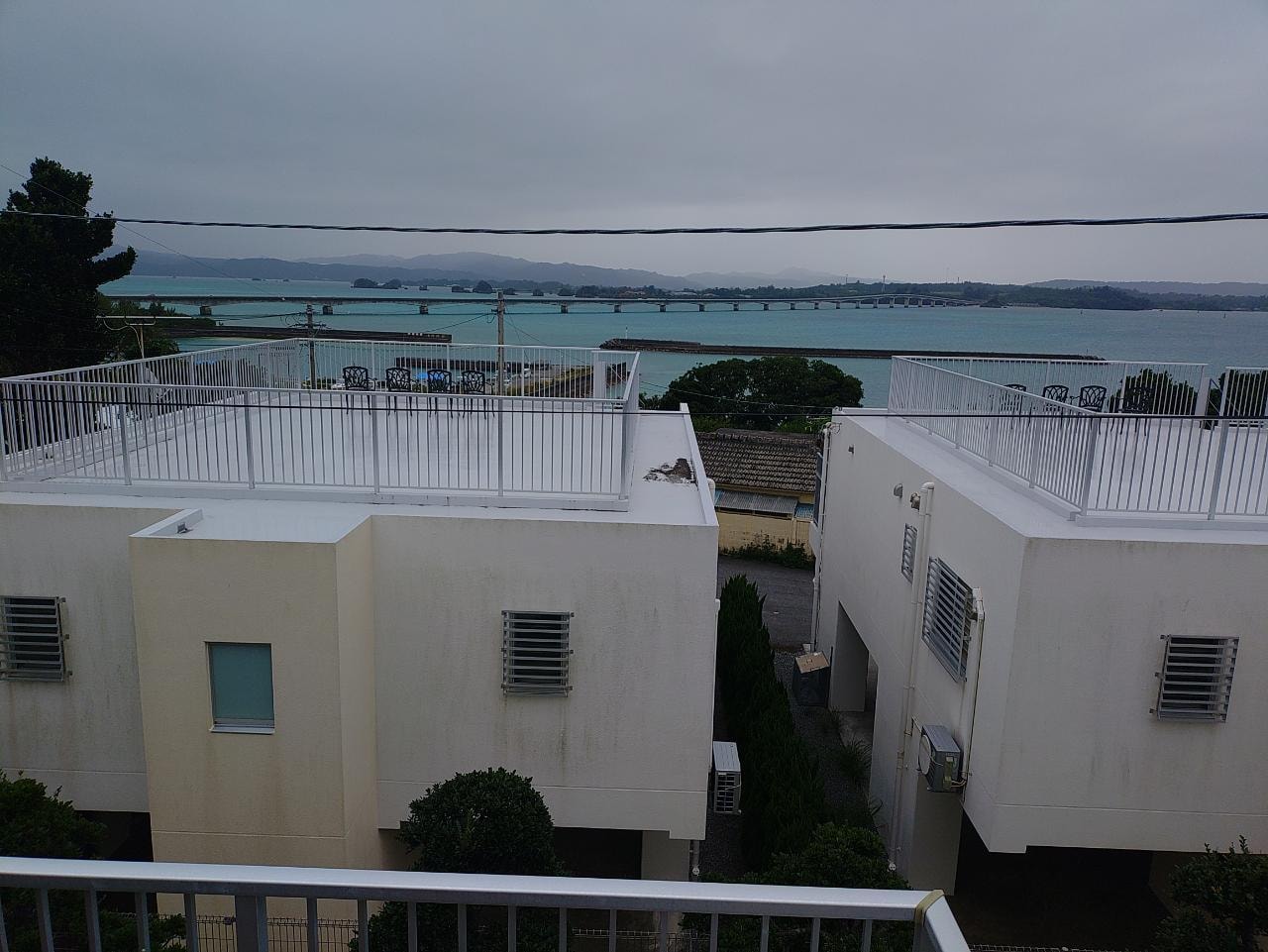 ベランダからの景色