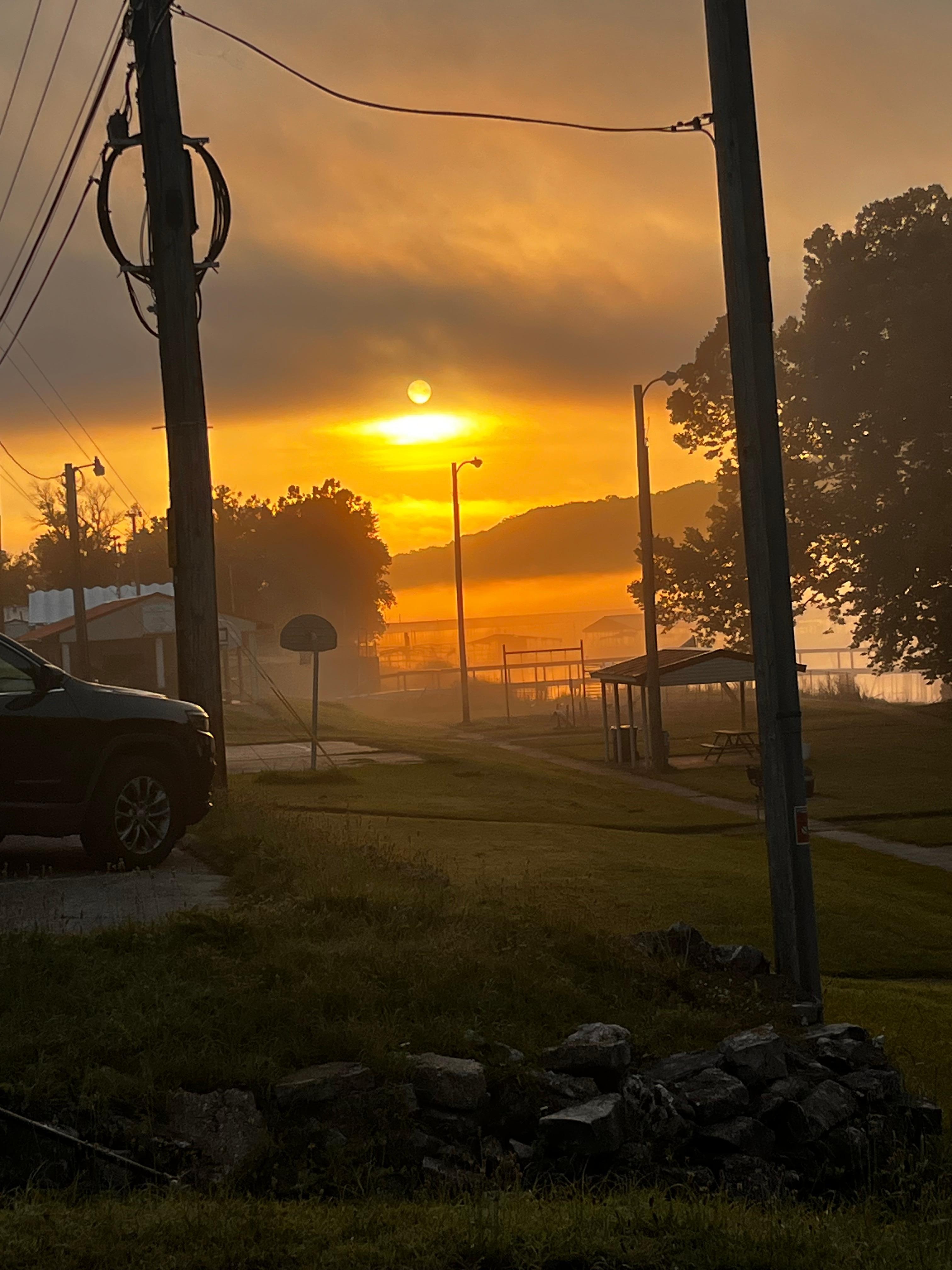 Beautiful sunrise