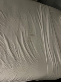 Stains on sheets