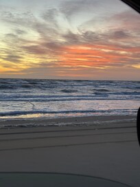View from the beach