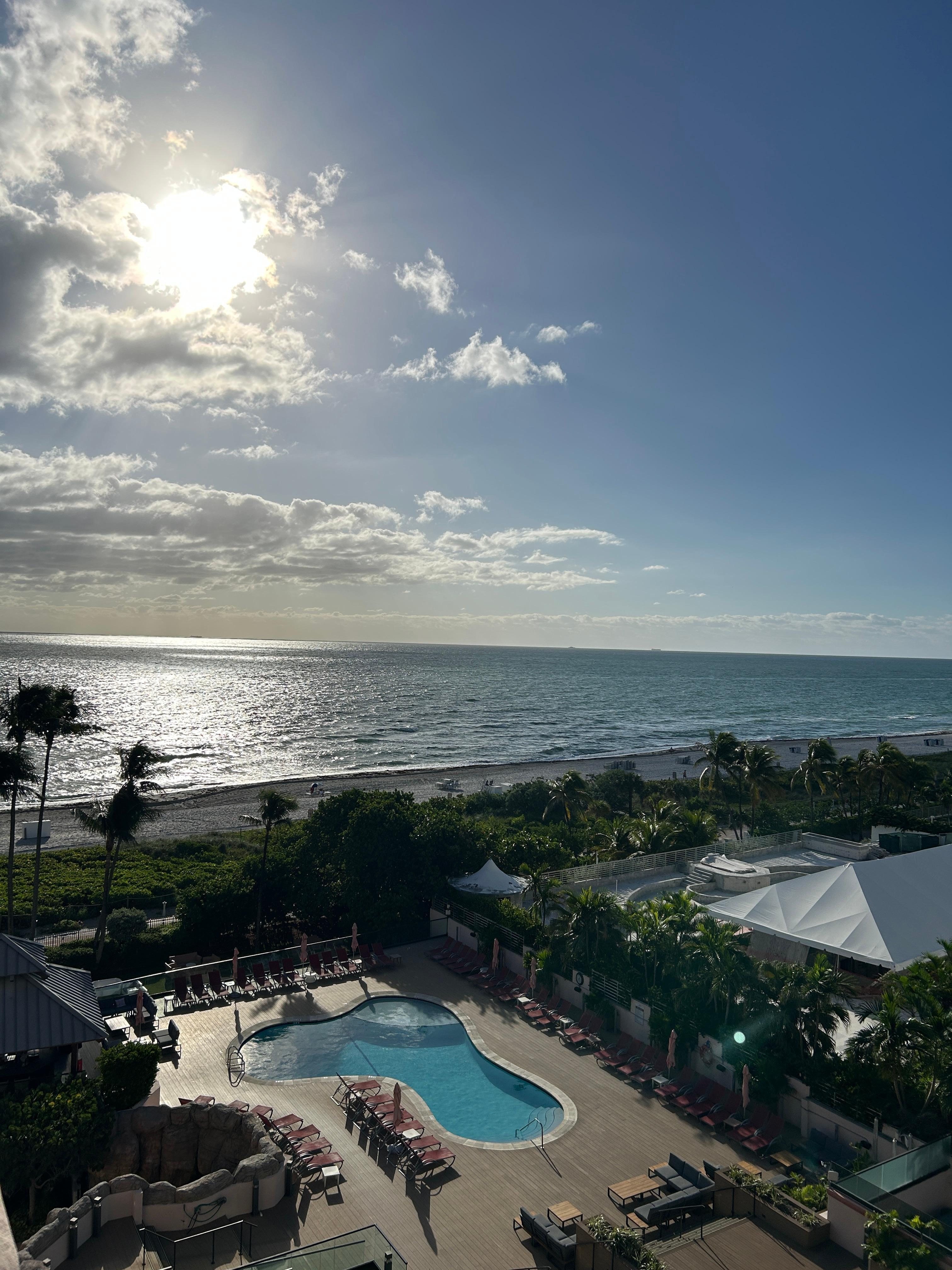 From our balcony☀️