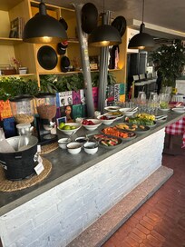 Breakfast Buffet. Constantly checked and restocked by staff.