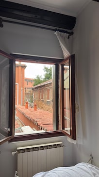 From the room window