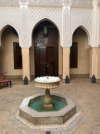 A courtyard at the riad.