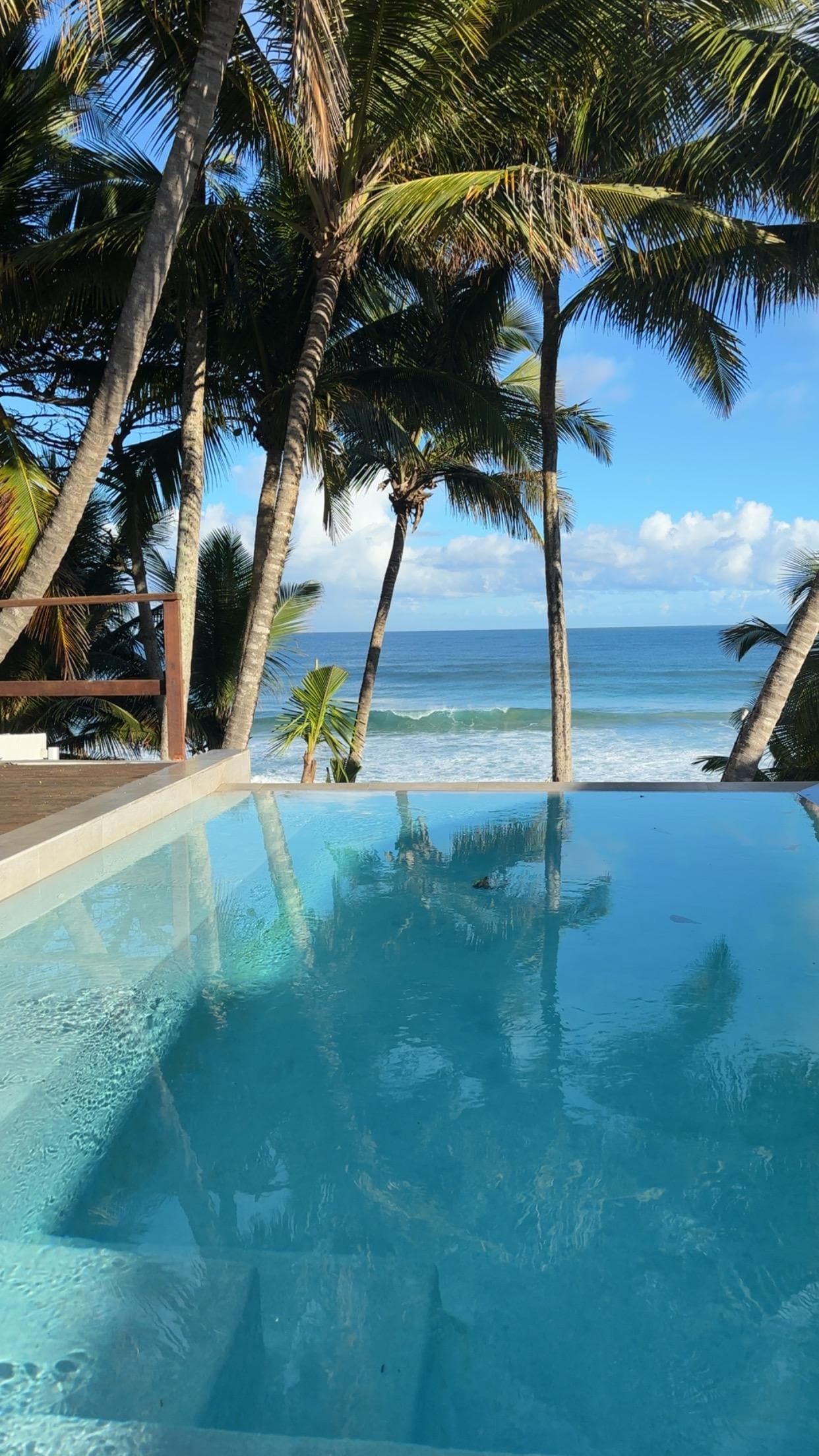 Beautiful view from the back patio! 