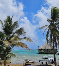 View from the lobby/chilling spot