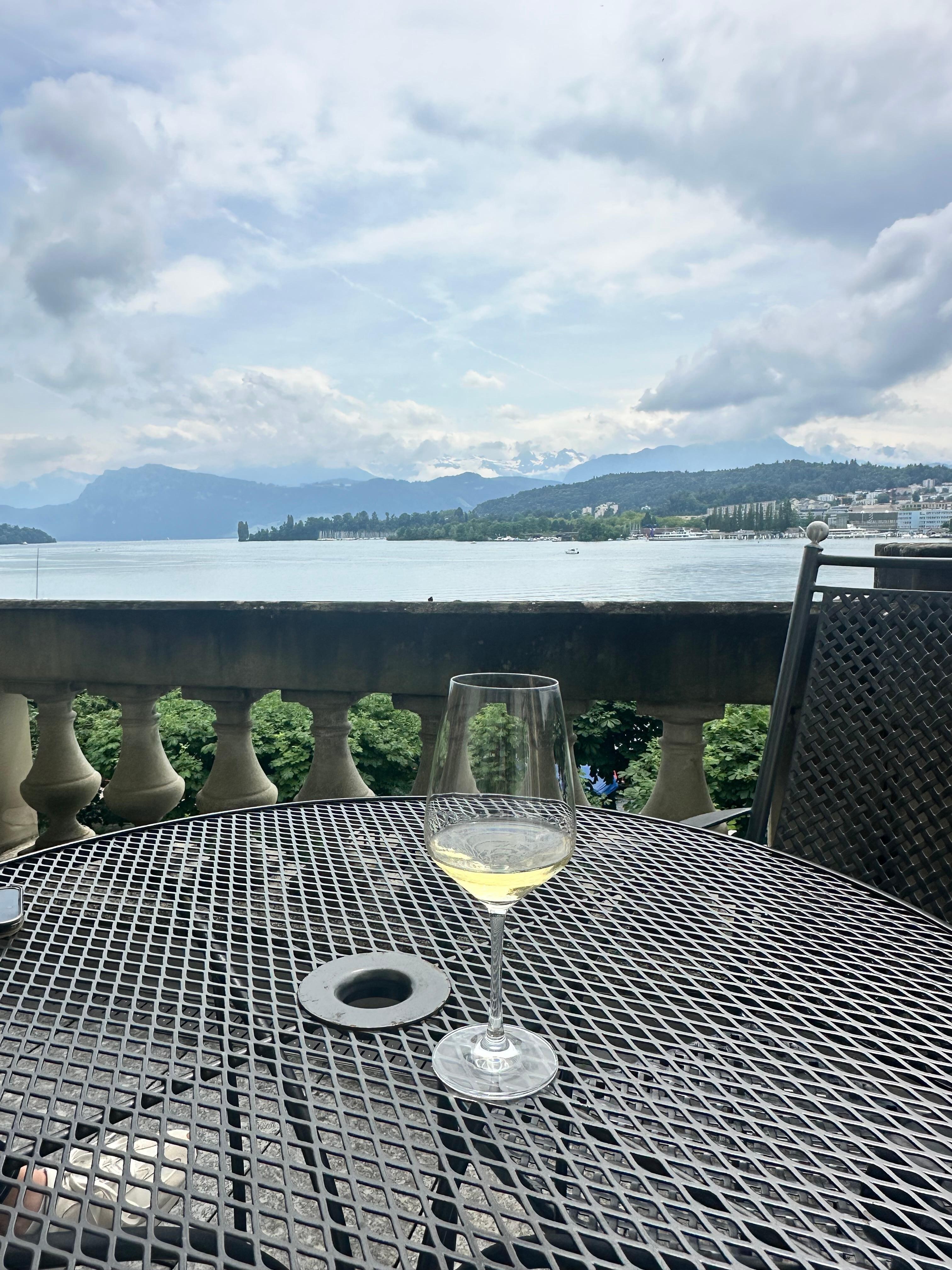 View from our room 