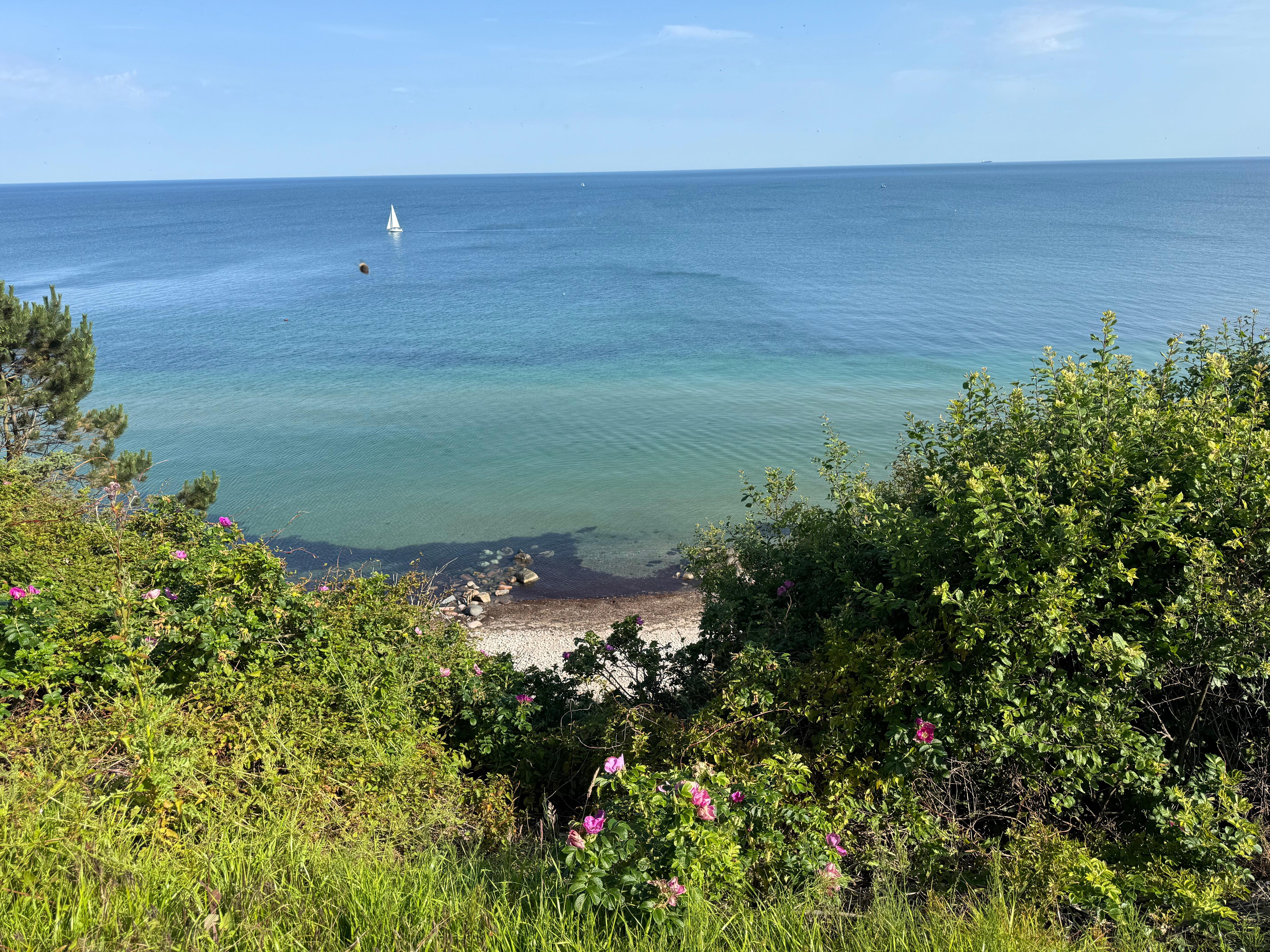 View from walk into Gilleleje