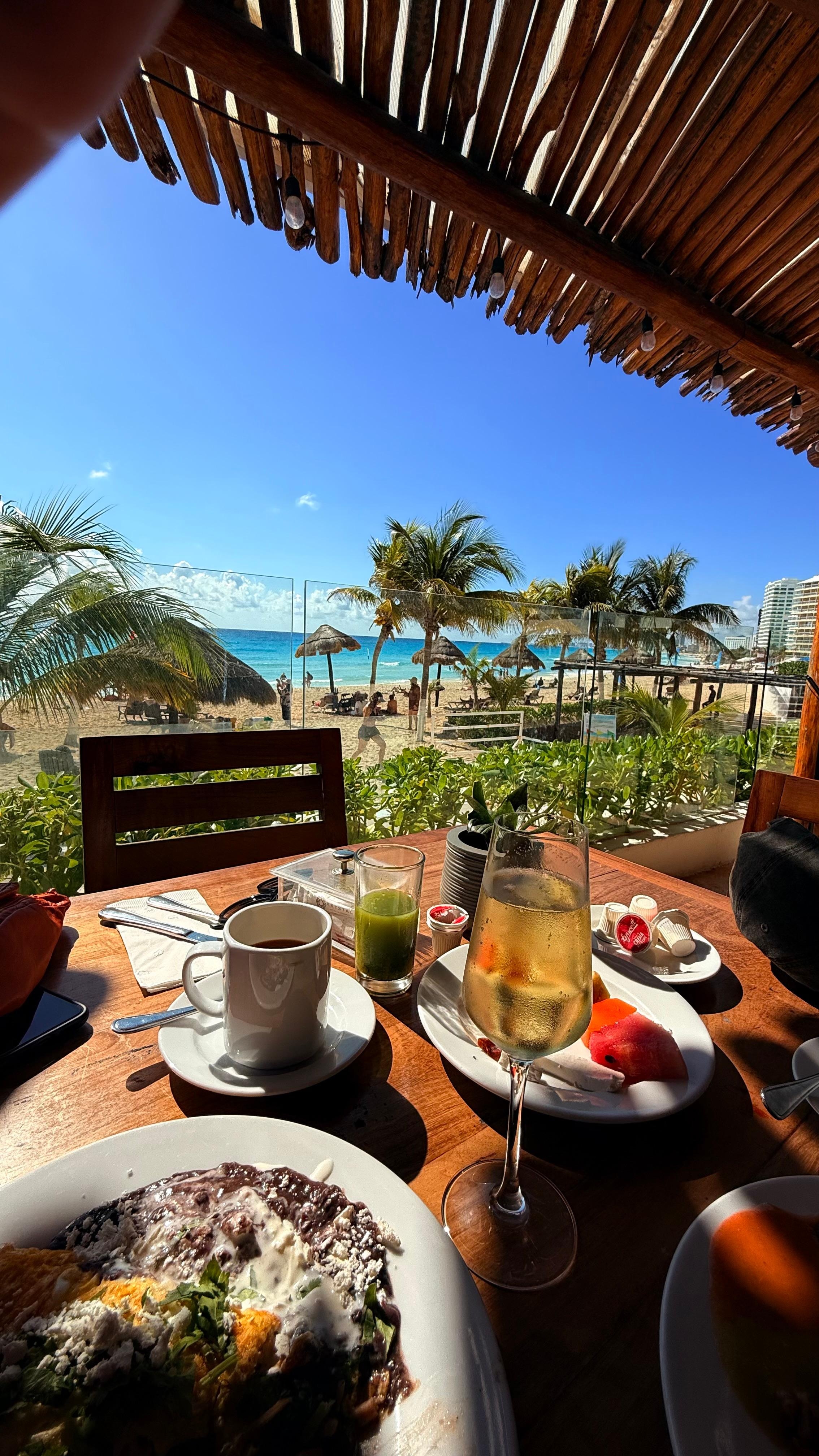 Beautiful breakfast.