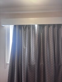 Curtains broken