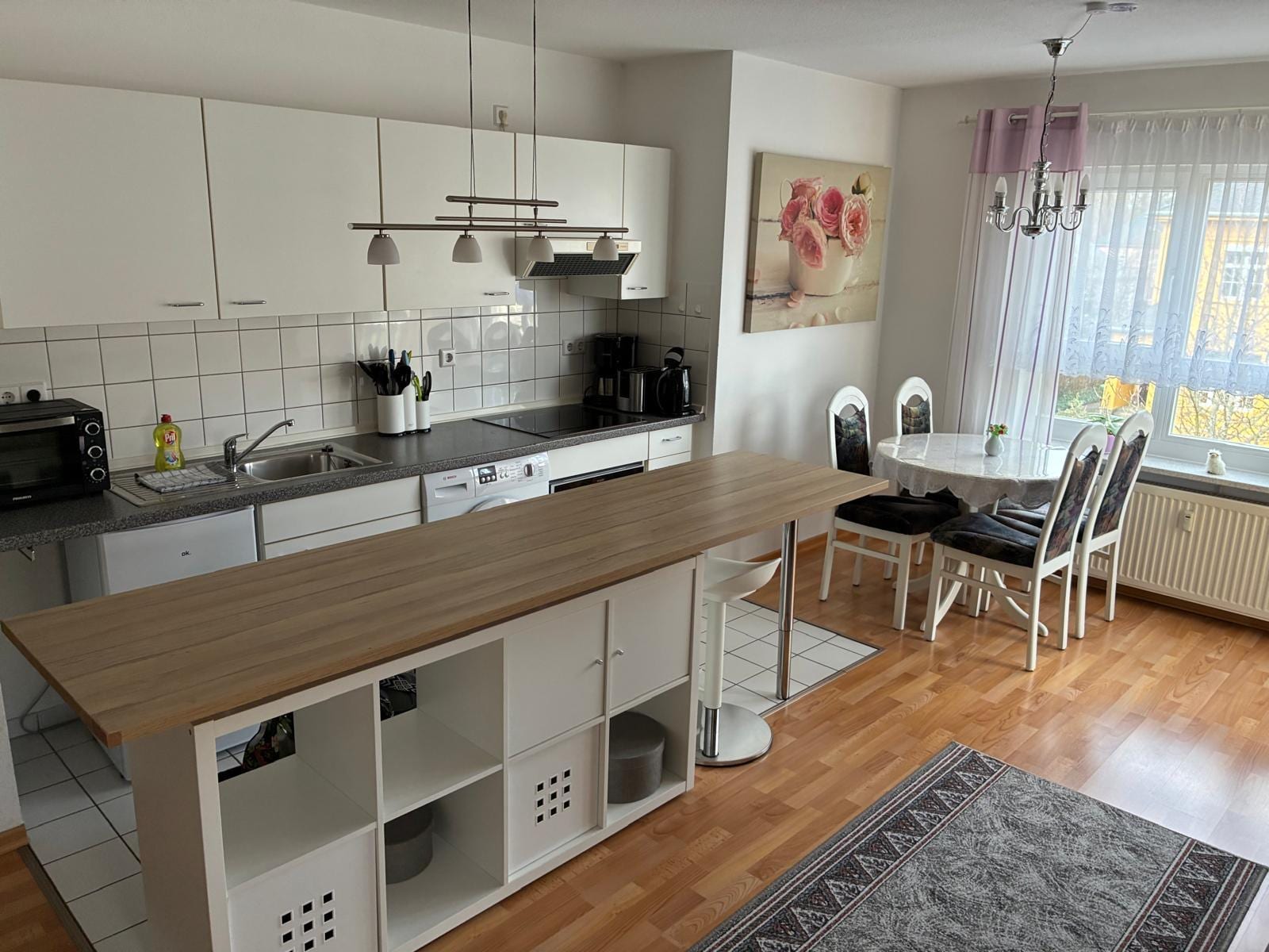 Blick zum Küchentresen