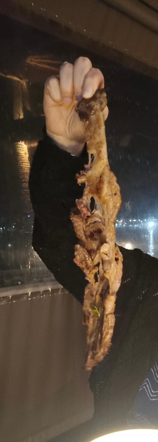 Not worth getting a reservation the Edgewater Grill unless you like this kinda ribeye 