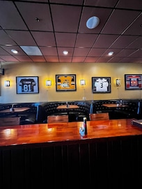 McGivney’s Sports Bar & Grill - ten minute walk on paved trails from hotel.  Great food and service.