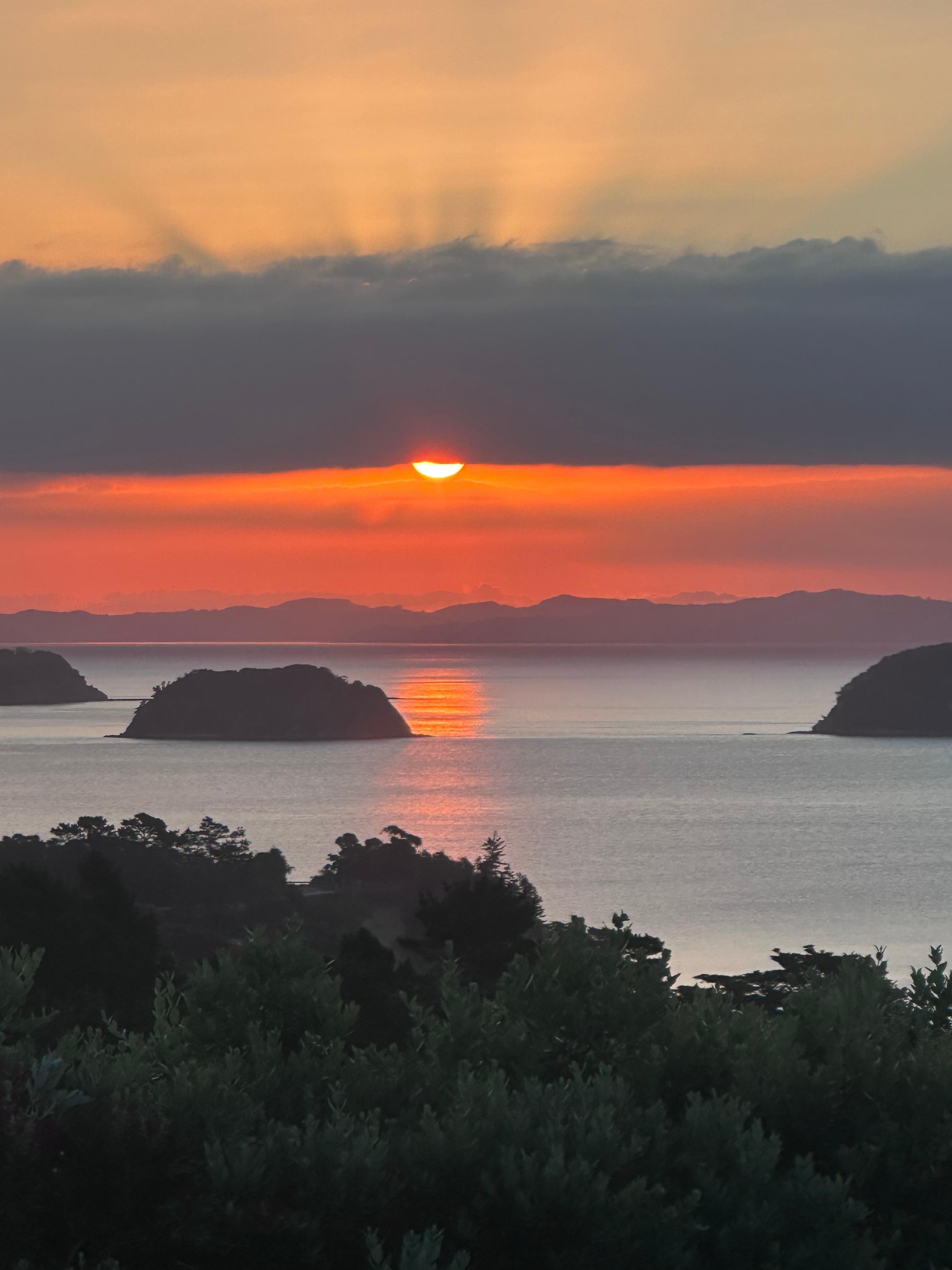 Evening view from Blue Haven 