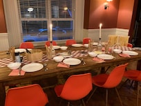 Italian dinner night.