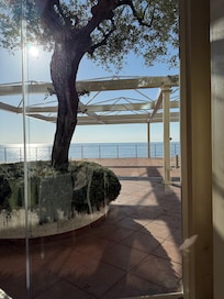 Blick vom Frühstückstisch