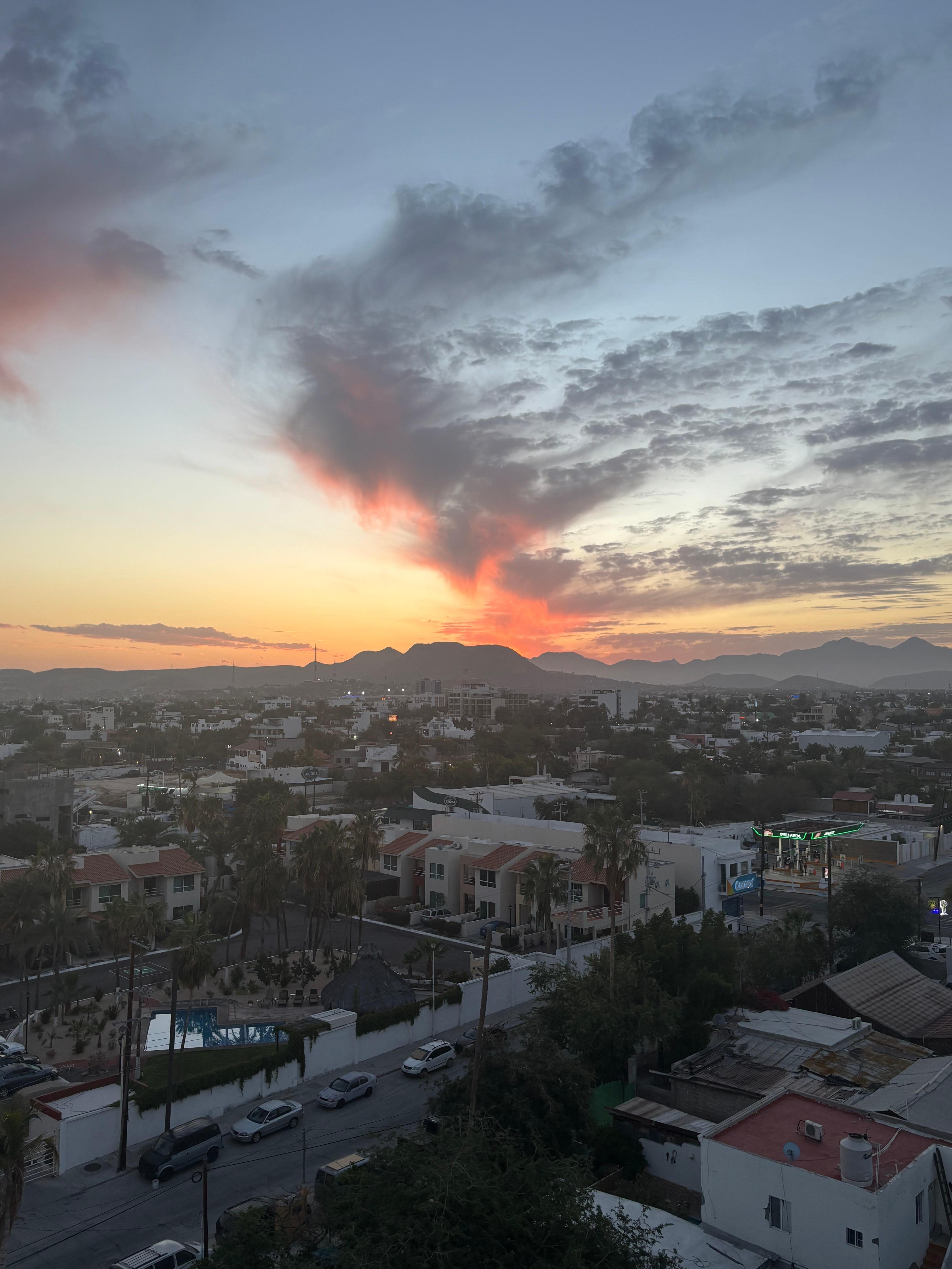 Sunrise from the roof