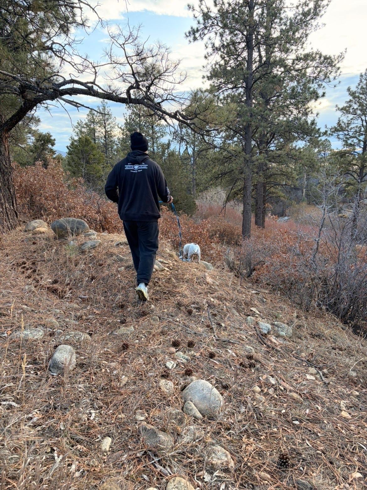 Back of property that comes with the stay